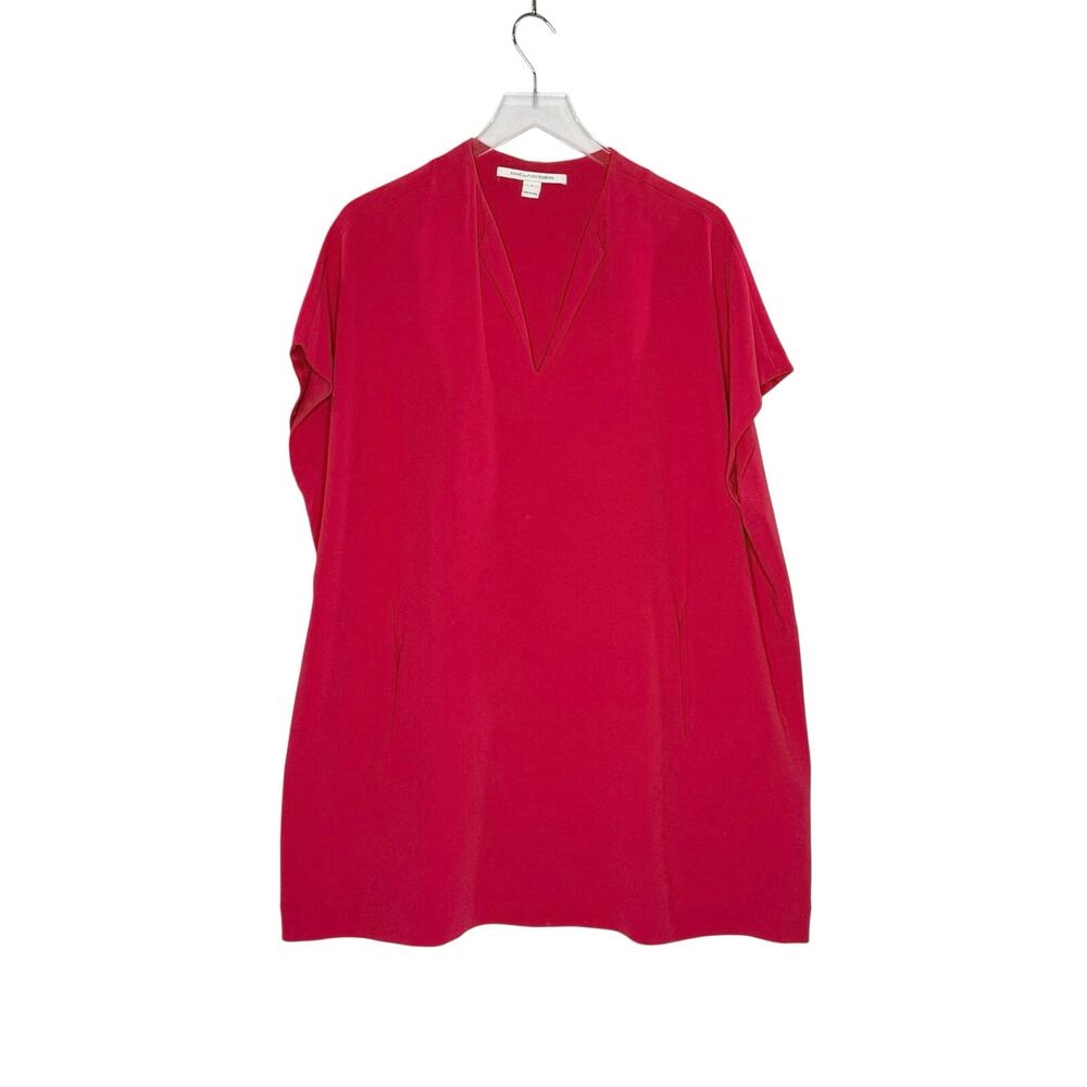 Diane Von Furstenberg
Magenta Pink Boxy Squaretan
Tunic Dress XS Fuchsia